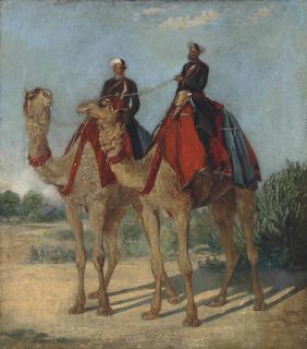 George Landseer - Two messengers on camels, attached to the Governor General’s Camp