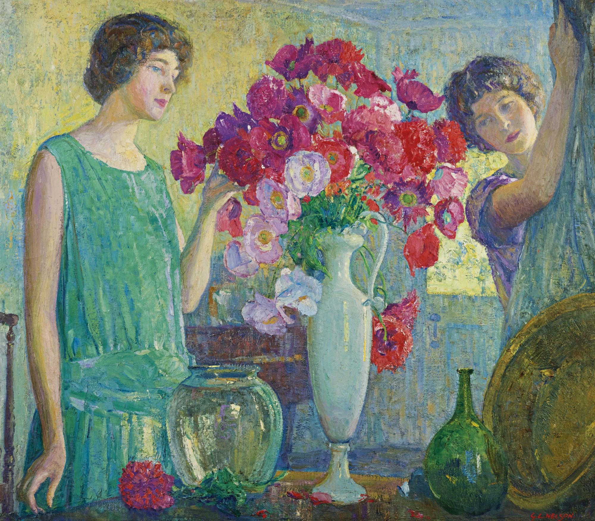 George Laurence Nelson - The Flower Arrangement