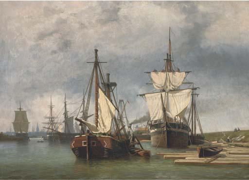 George Laurens Kiers - Preparing to set sail