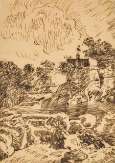 George Leslie Hunter - A Rocky Outcrop, Fife