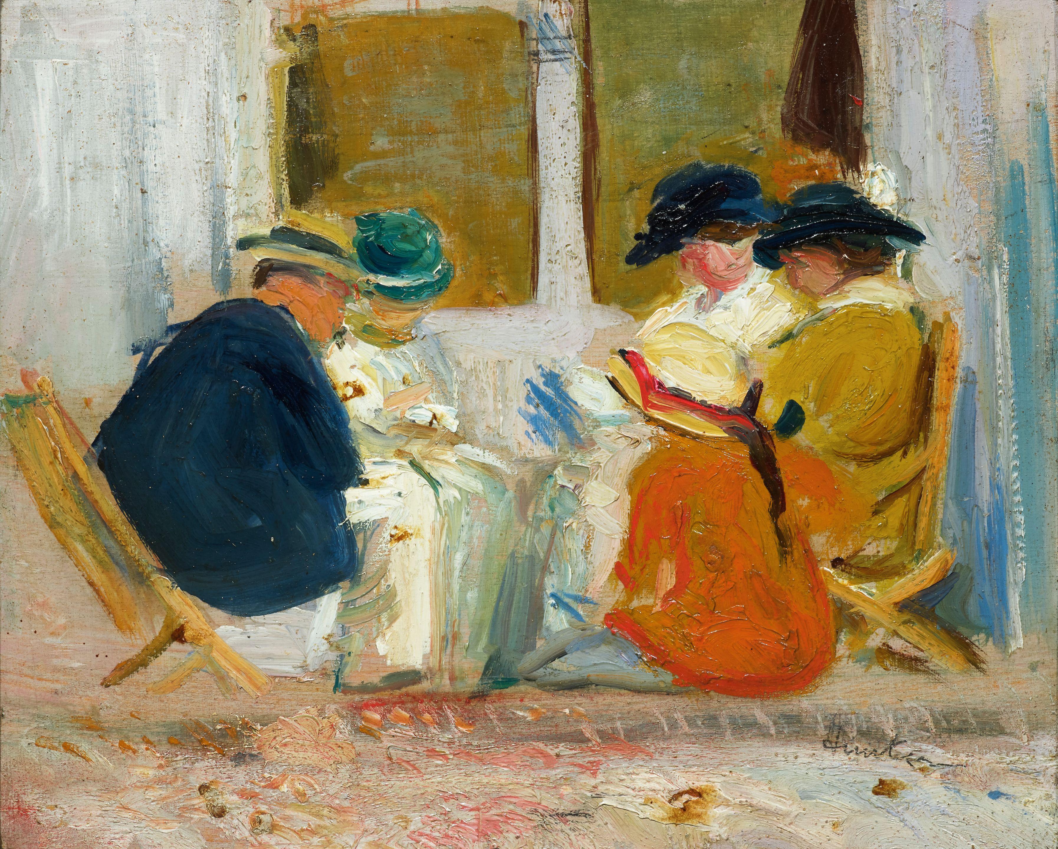 George Leslie Hunter - Etaples, 1914