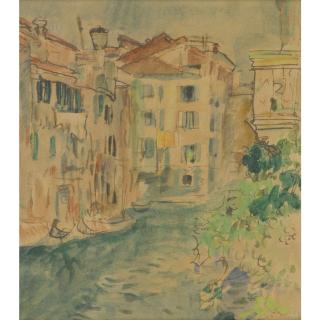 George Leslie Hunter - Venetian Backwater