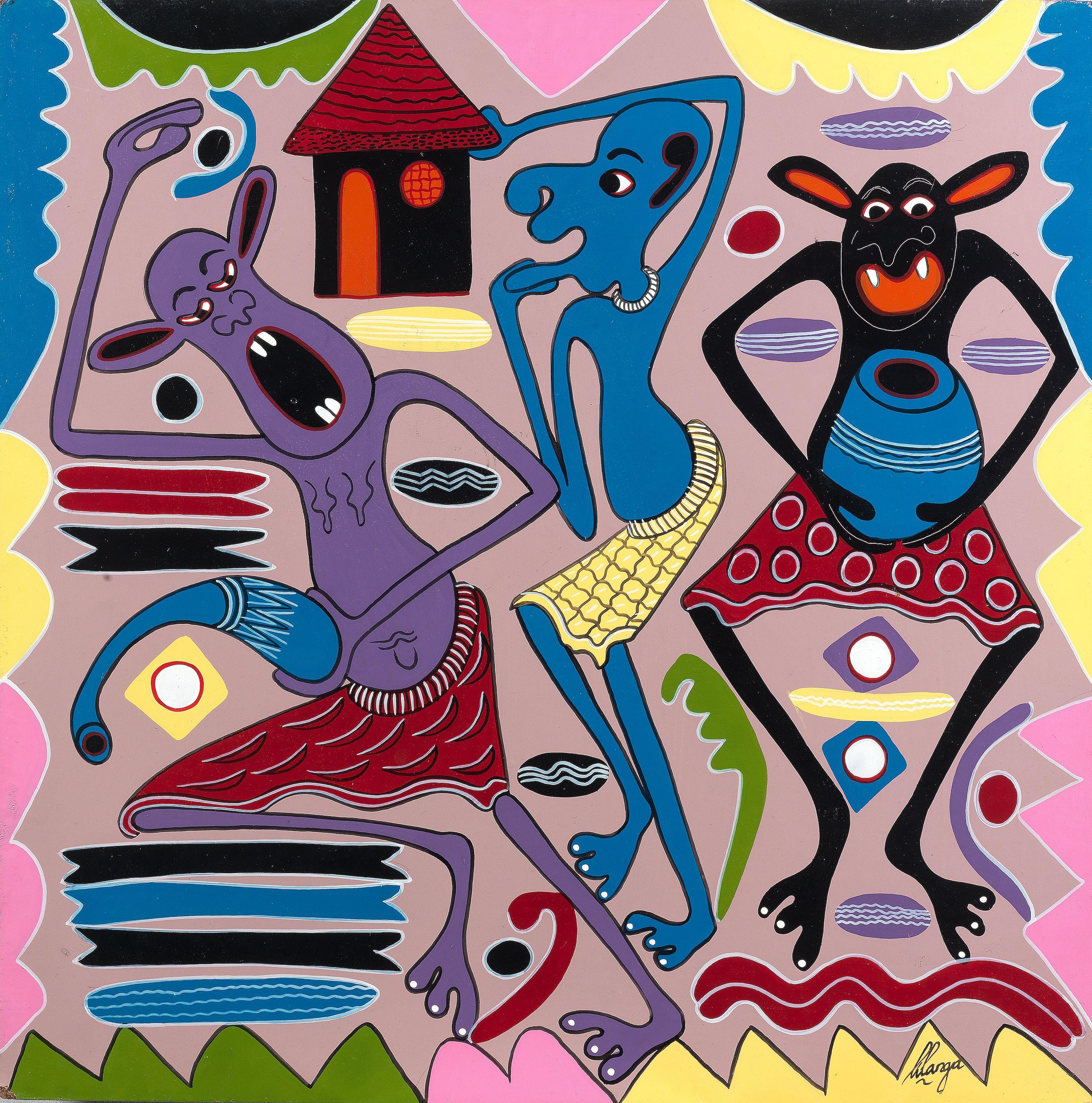 George Lilanga Di Nyama - Mimi natanguilia ila baadaz mtanikuta pale pale kweyne ule mti mkubna kuliko yote (\'I will be the first but you will find me right there in the biggest tree\')