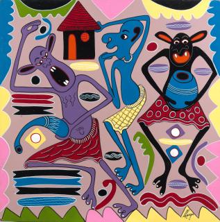 George Lilanga Di Nyama - Mimi natanguilia ila baadaz mtanikuta pale pale kweyne ule mti mkubna kuliko yote (\'I will be the first but you will find me right there in the biggest tree\')