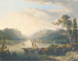 George Loring Brown - The Hudson River