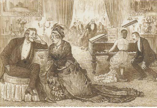 George Louis Palmella Busson Du Maurier - \'A drama of the drawing room\'