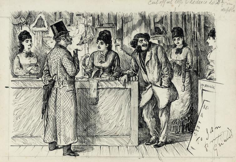 George Louis Palmella Busson Du Maurier - \'An old King by a new name\'