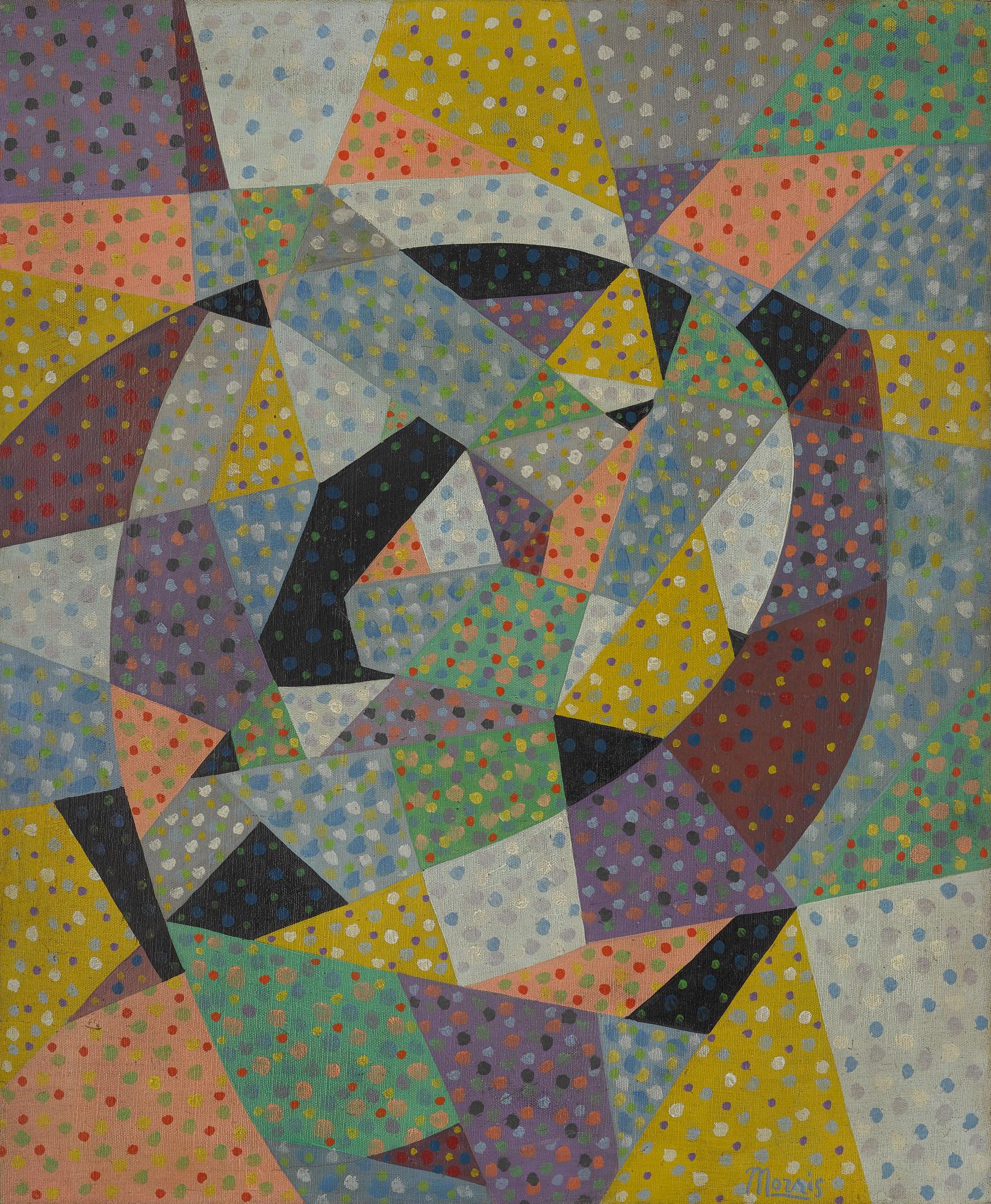 George Lovett Kingsland Morris - Untitled (Abstract Dots)