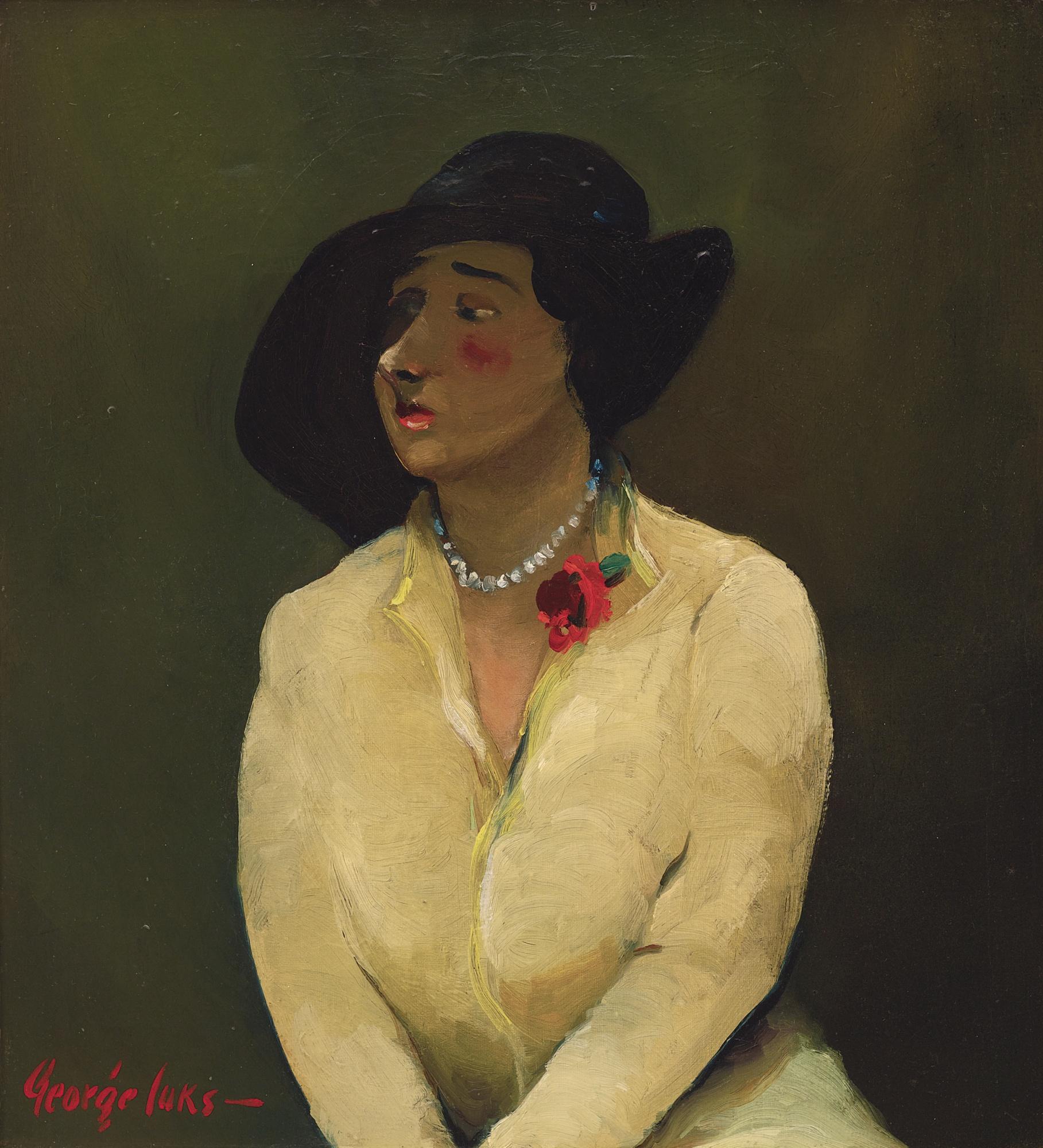 George Luks - Contemplation