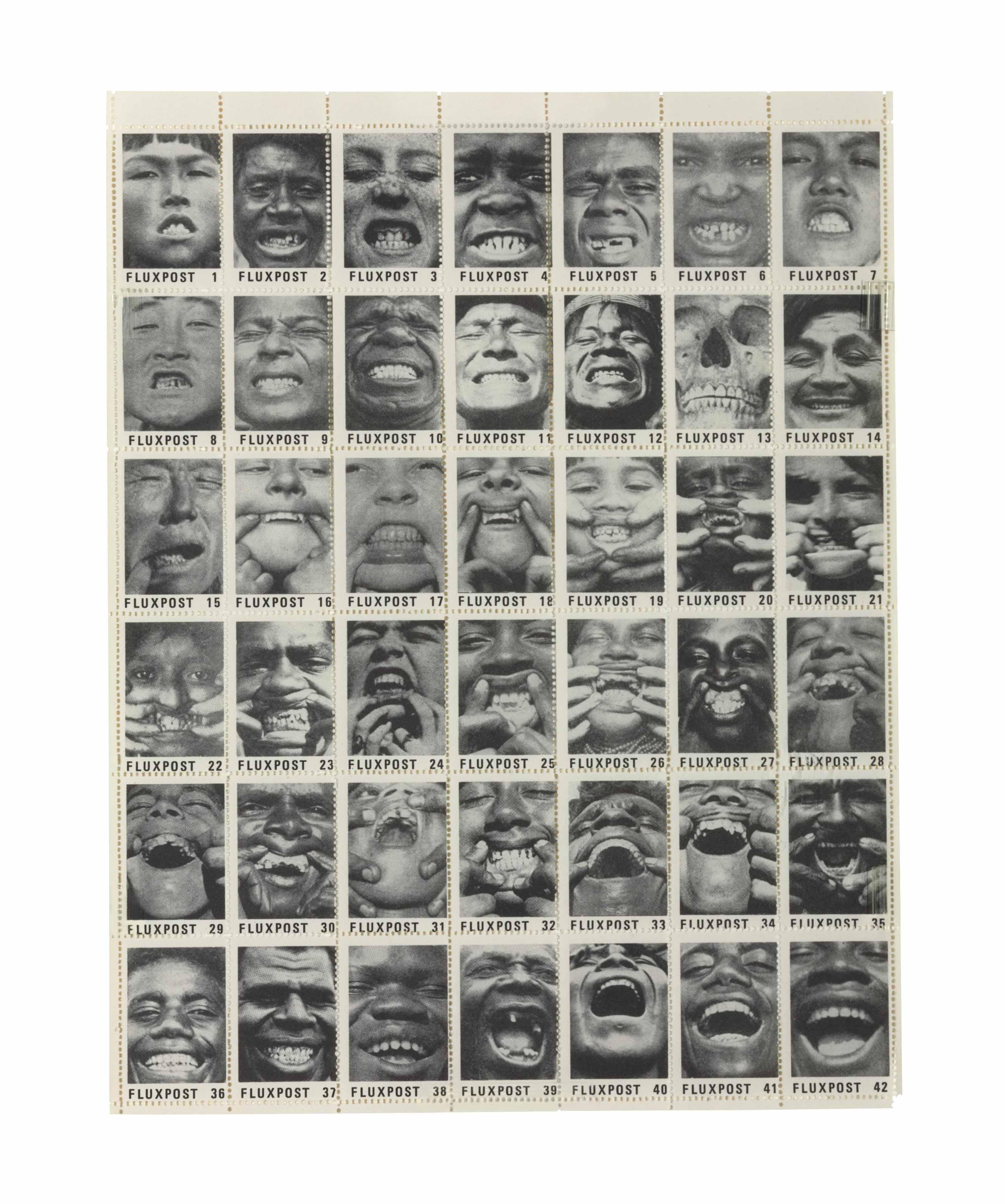 George Maciunas - Fluxpost stamps