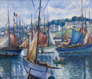George Manzana-Pissarro - Concarneau, Temps Gris