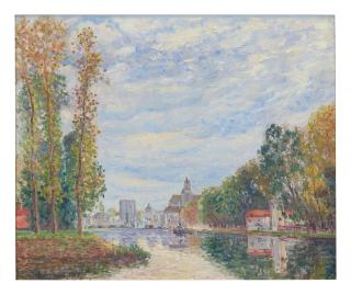 George Manzana-Pissarro - Moret-Sur-Loing