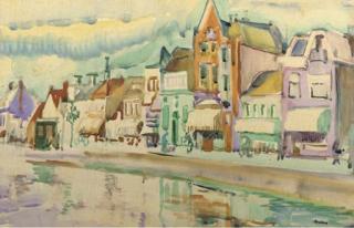 George Martens - De Turfsingel, Groningen