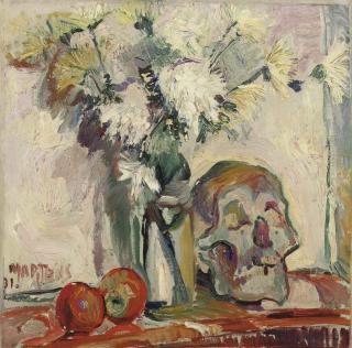 George Martens - Stilleven XI: a vanitas still life