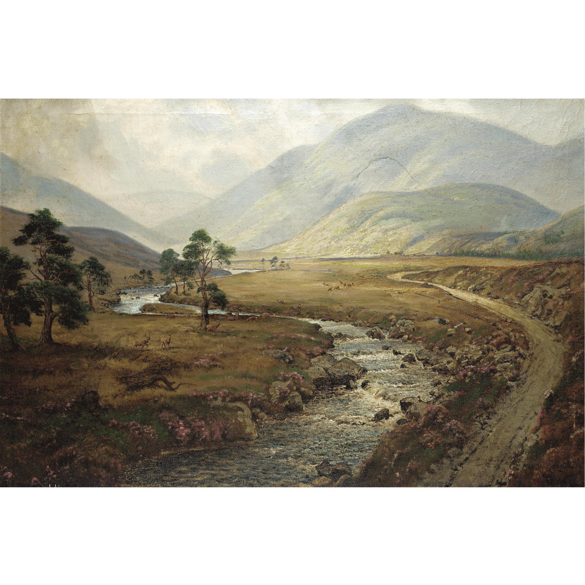 George Melvin Rennie - A Glen In Braemar