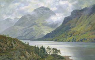 George Melvin Rennie - A View of Loch Eck, Argyllshire