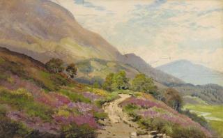 George Melvin Rennie - Queens Drive, Looking to Morrone, Braemar