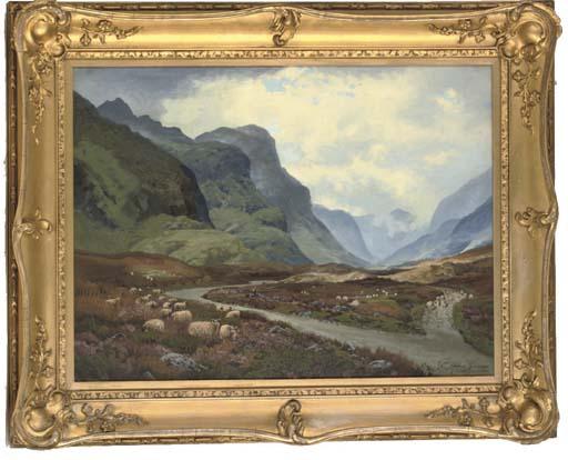 George Melvin Rennie - Summer in the highlands