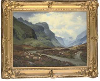 George Melvin Rennie - Summer in the highlands