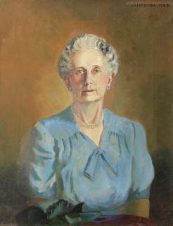 George Milwa Mnyaluza Pemba - Portrait of Mrs May Murray Parker