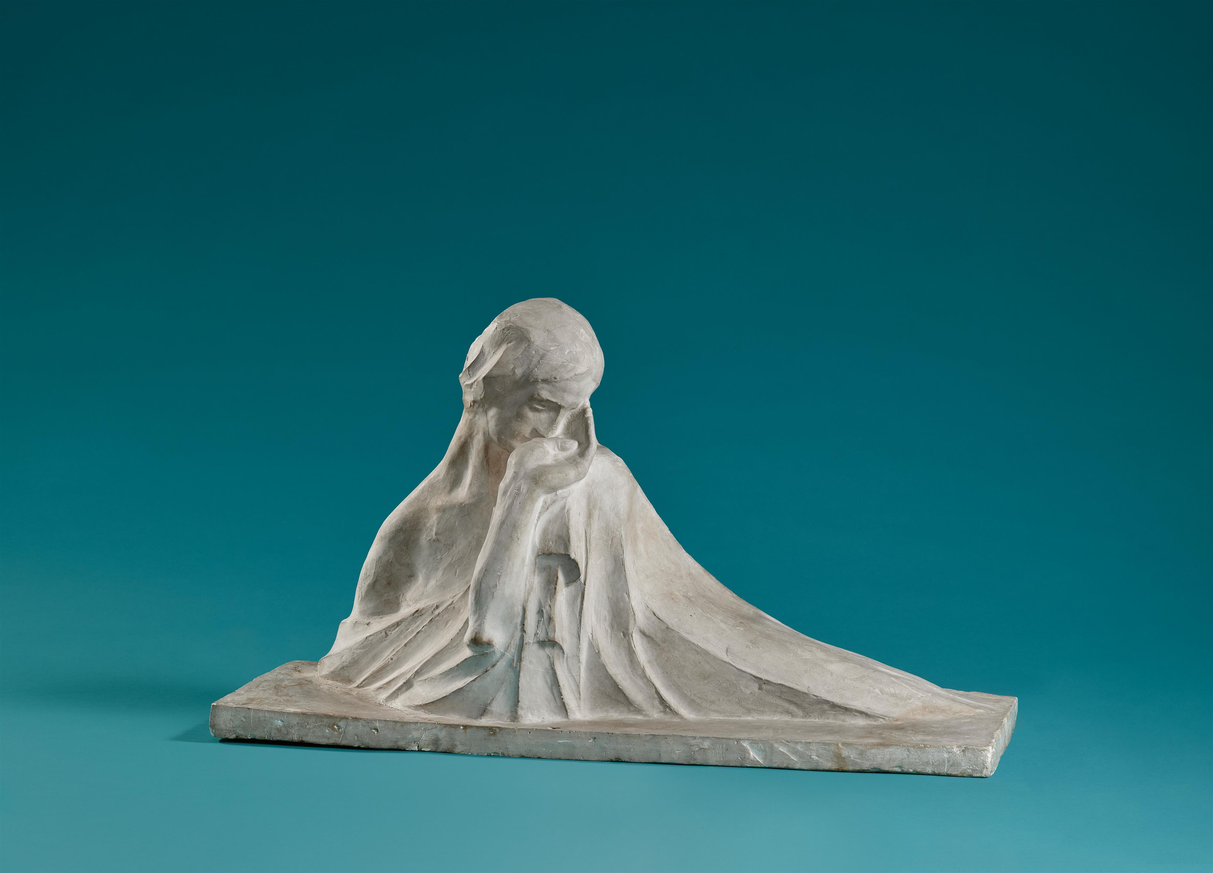 George Minne - Modell für das Denkmal von Georges Rodenbach