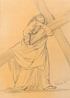 George Minne - The bearing of the cross