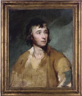 George Morland - Portrait of William Ward (1766-1826), the artist\'s brother-in-law and engraver, head-and-shoulders, in a brown coat