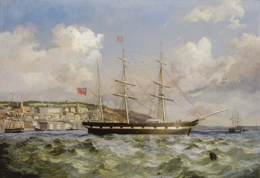George Mounsey Wheatley Atkinson - Shipping off Cobh