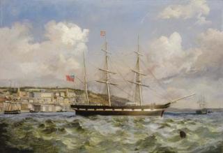 George Mounsey Wheatley Atkinson - Shipping off Cobh
