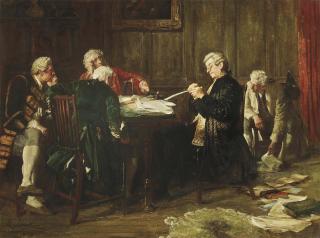 George Ogilvy Reid, R.S.A. - The author and his friends