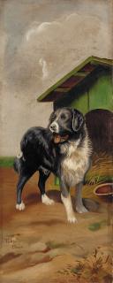 George Paice - Toby, Before A Kennel