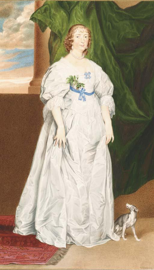George Perfect Harding - Portrait of Lady Anne Carr, Countess of Bedford