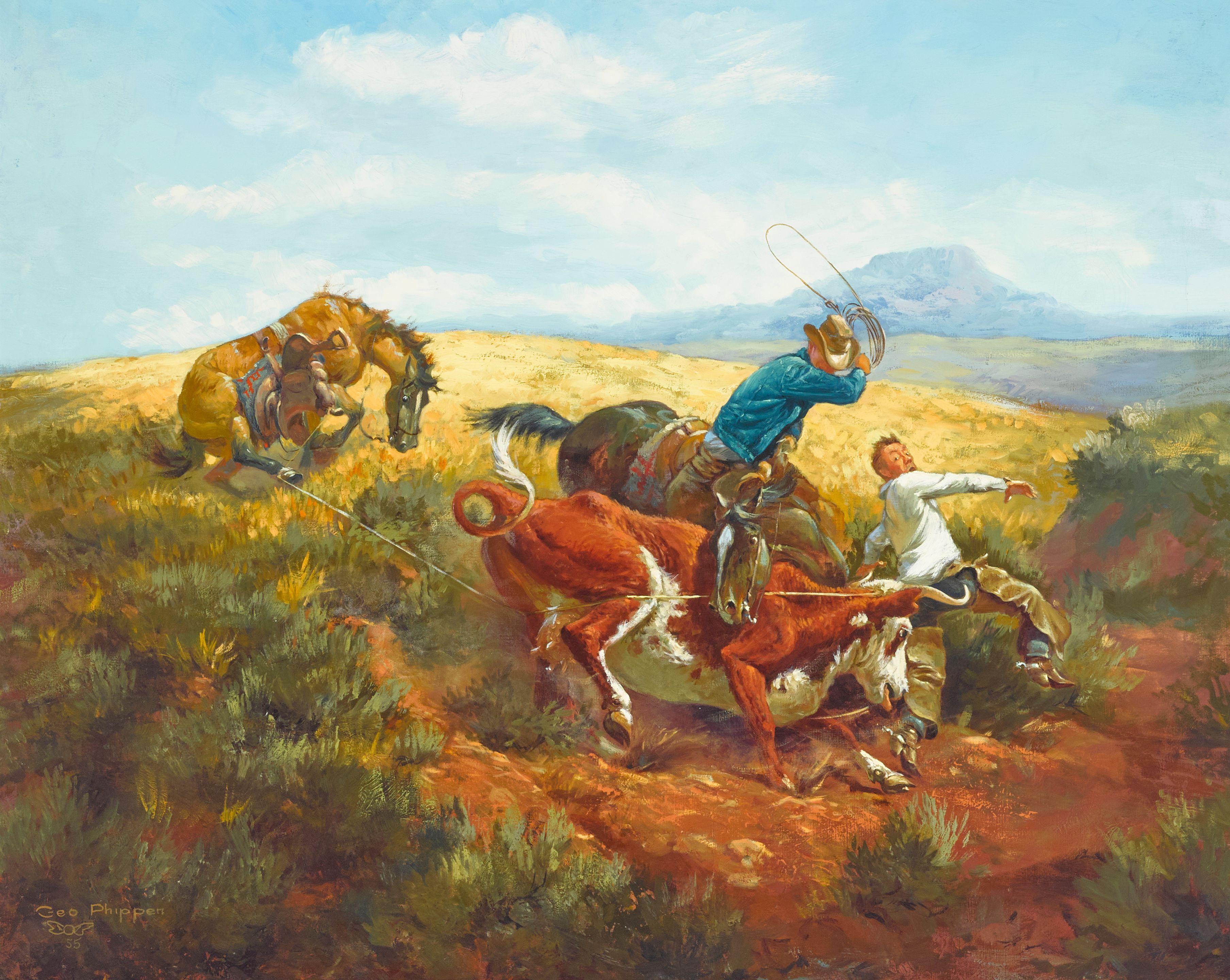 George Phippen - A Near Miss or The Loose Cinch