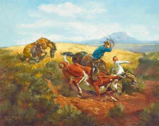 George Phippen - A Near Miss or The Loose Cinch