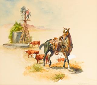 George Phippen - When Thoughts Turn to Boots Made of Horsehide