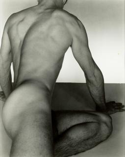George Platt Lynes - Male Nude Leaning