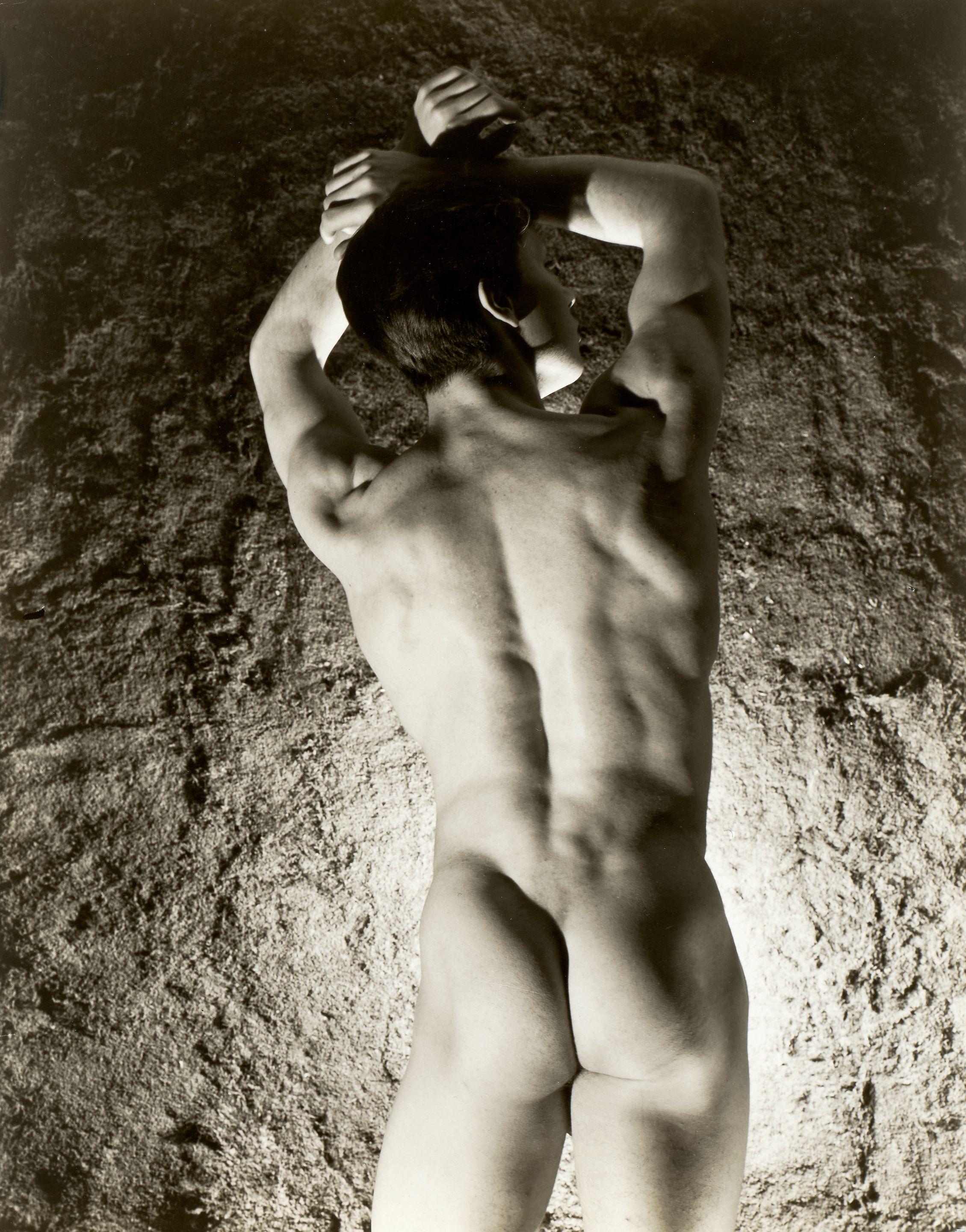 George Platt Lynes - Untitled (Nude with Raised Arms)