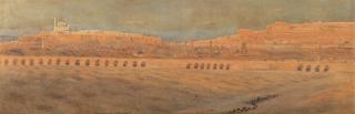 George Price Boyce - The Citadel of Saladin on the Mokattam Hills, Cairo
