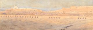 George Price Boyce - The Citadel of Saladin on the Mokattam Hills, Cairo