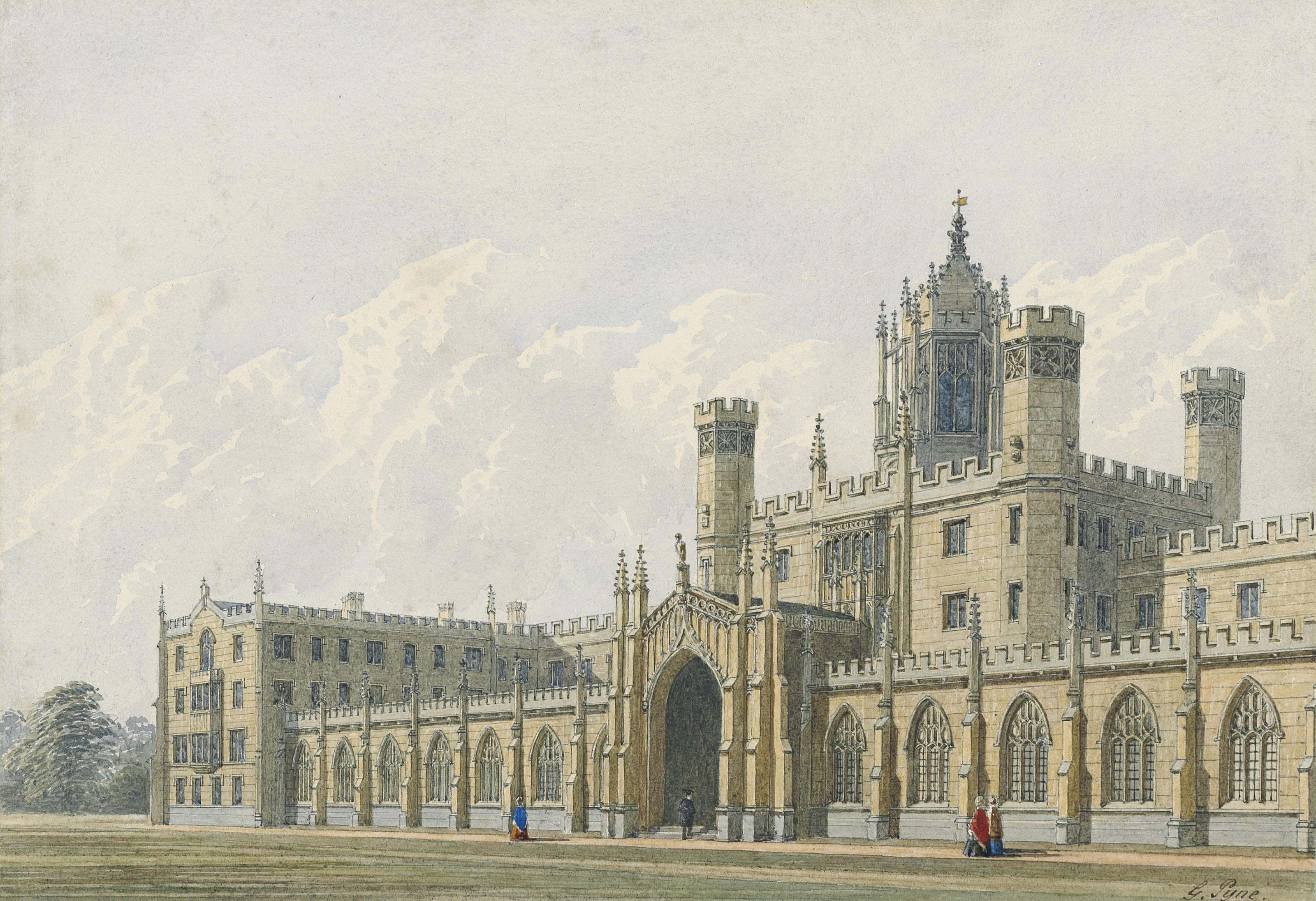 George Pyne, A.O.W.S. - New Court, St John\'s College, Cambridge