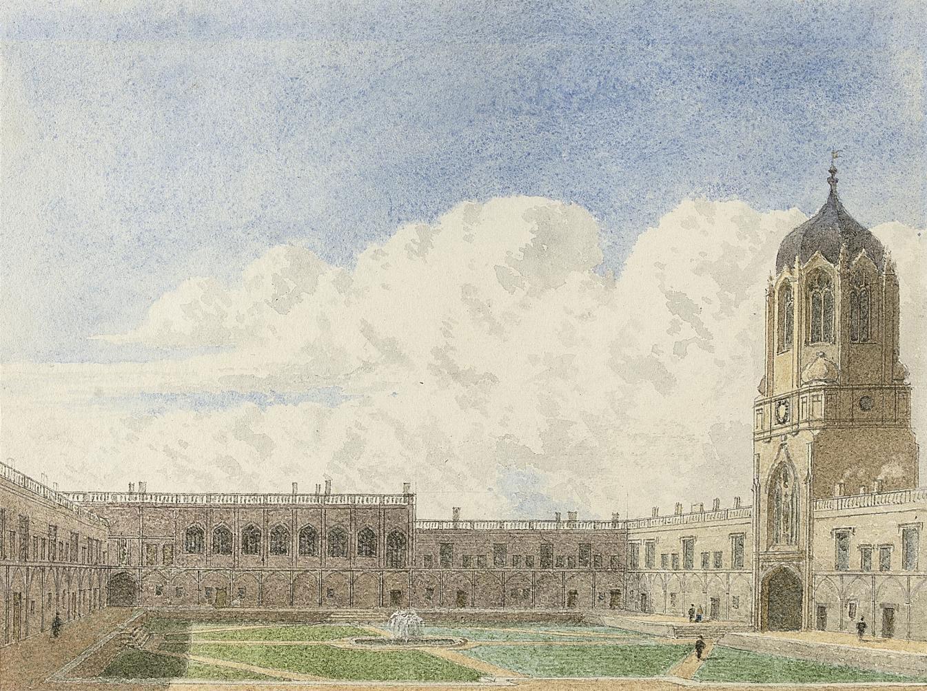 George Pyne - Tom Quad, Christ Church, Oxford
