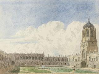 George Pyne - Tom Quad, Christ Church, Oxford