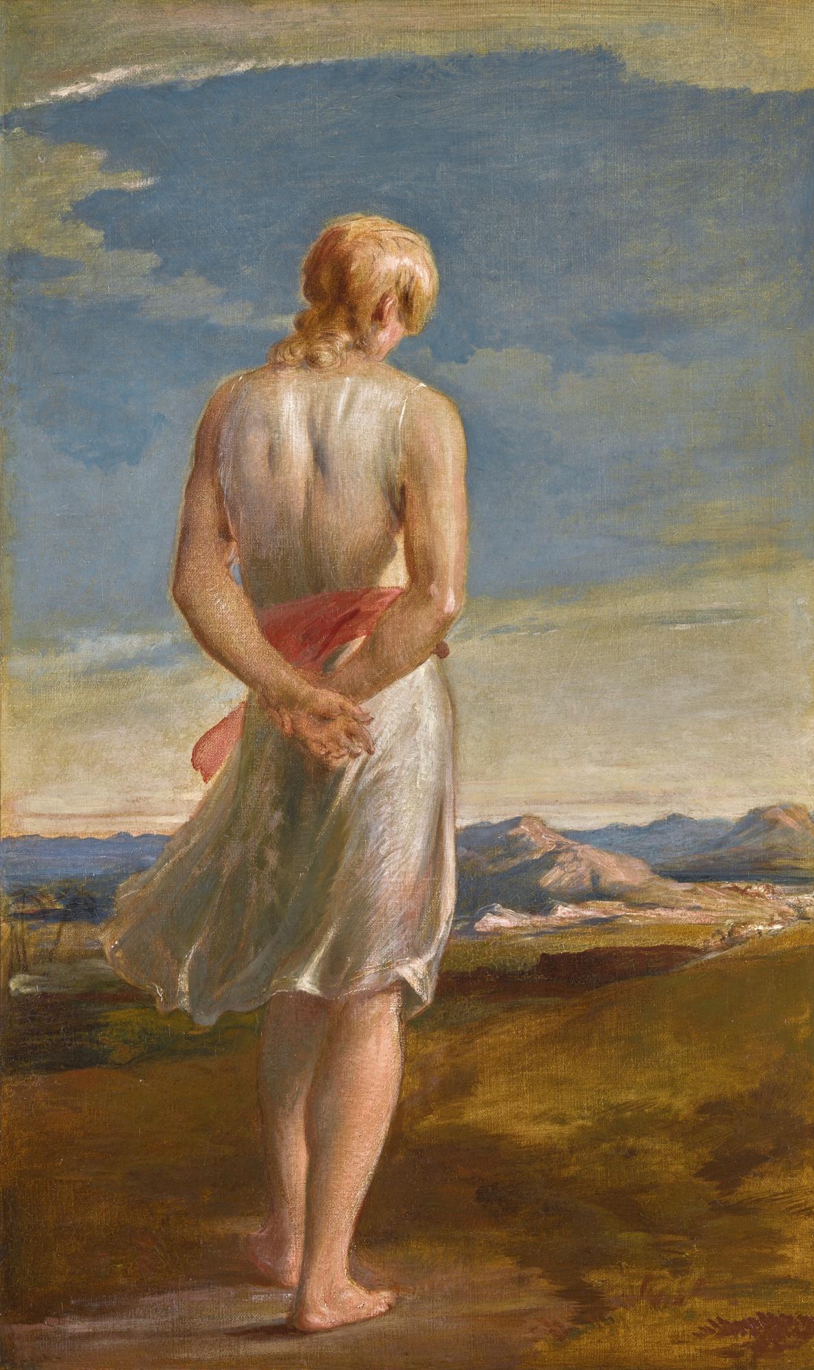 George Richmond, R.A. - Isaac Going Forth To Meditate At The Eventide