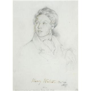 George Richmond, R.A. - Portrait Of Henry Walter (1799-1849)