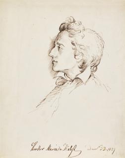 George Richmond, R.A. - Portrait of Theodor Matthias von Holst (1810-1844)