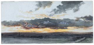 George Richmond, R.A. - Recollections Of A Sunset