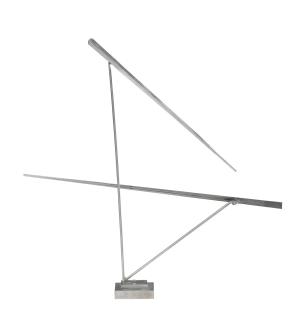 George Rickey - Delta Theme With Two Lines Ii