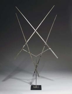 George Rickey - Four Lines Oblique--Delta Theme