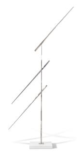 George Rickey - One Up Two Down Staggered III