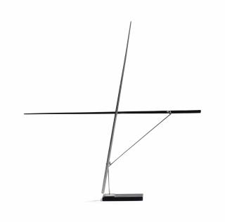 George Rickey - One vertical one horizontal line